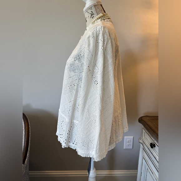 NWT Democracy Eyelet Top - Picture 9 of 15